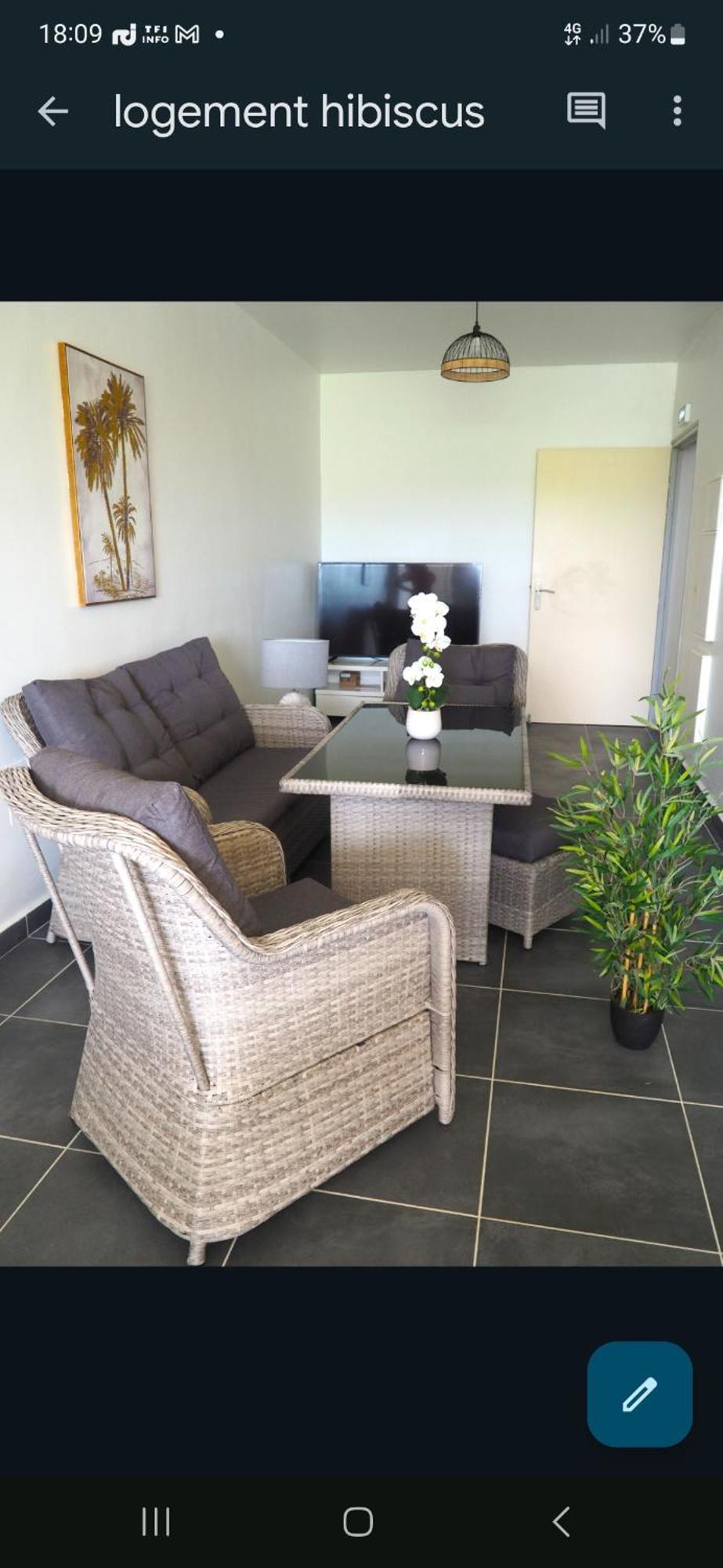 Apartamento L'Eden De Josephine Le Moule Habitación foto